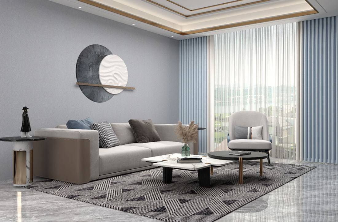 天洋墙布打造家庭分区空间!