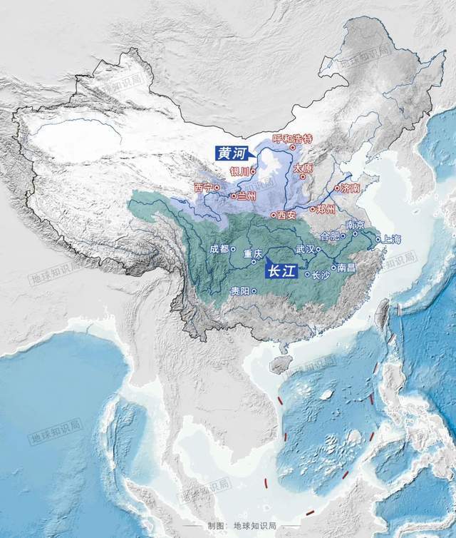 内外流区域分界山脉图片