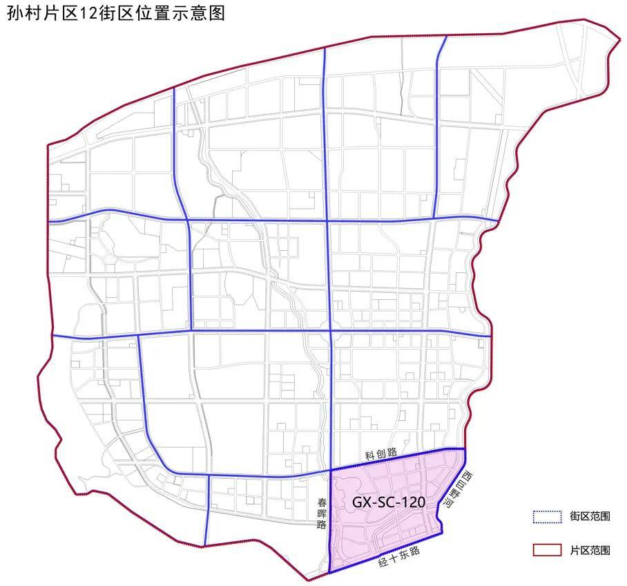 济南东部片区规划图图片