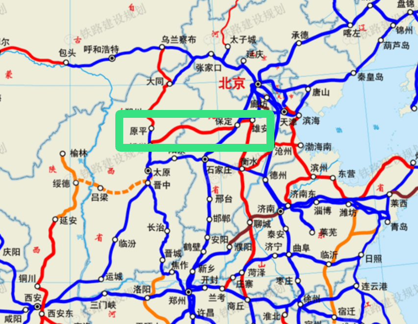 这条高铁预计2027年建成太原进京将迎最优通道,能节约一半时间