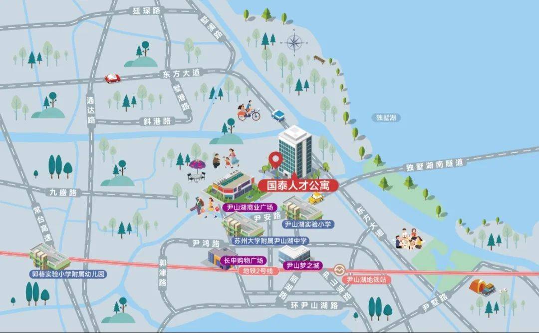 苏州吴中郭巷国泰人才公寓正式投用_配套_山湖_郭巷街道