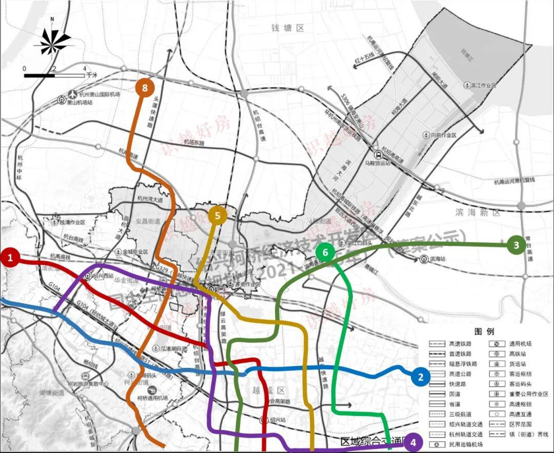 柯桥要建5条地铁线!重磅规划剧透,还涉及绍兴西站,城际铁路,磁悬浮.