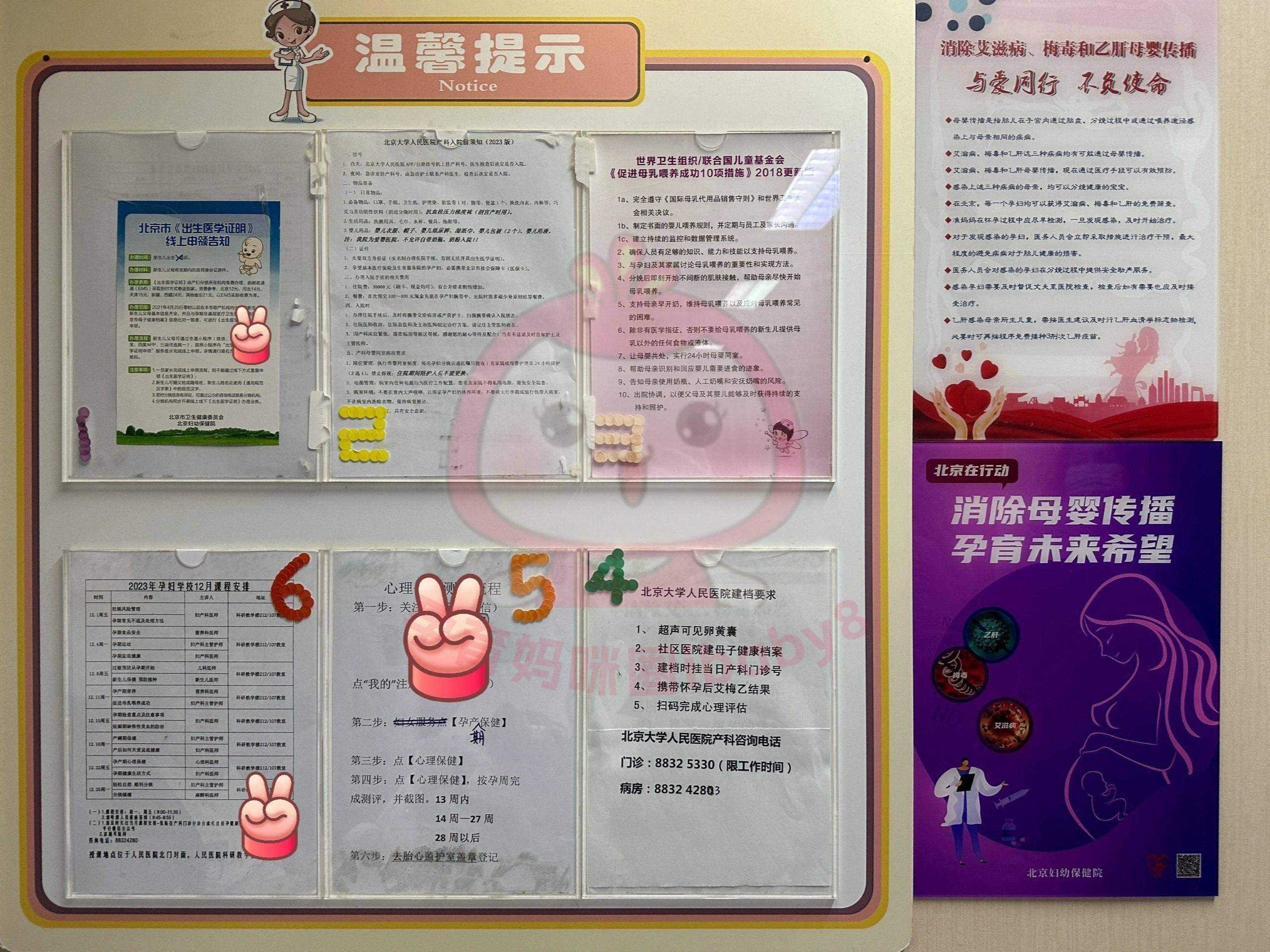 包含北京市海淀妇幼保健院患者须知黄牛挂号合理收费的词条
