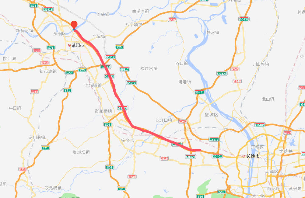 湖南省s341省道线路图图片