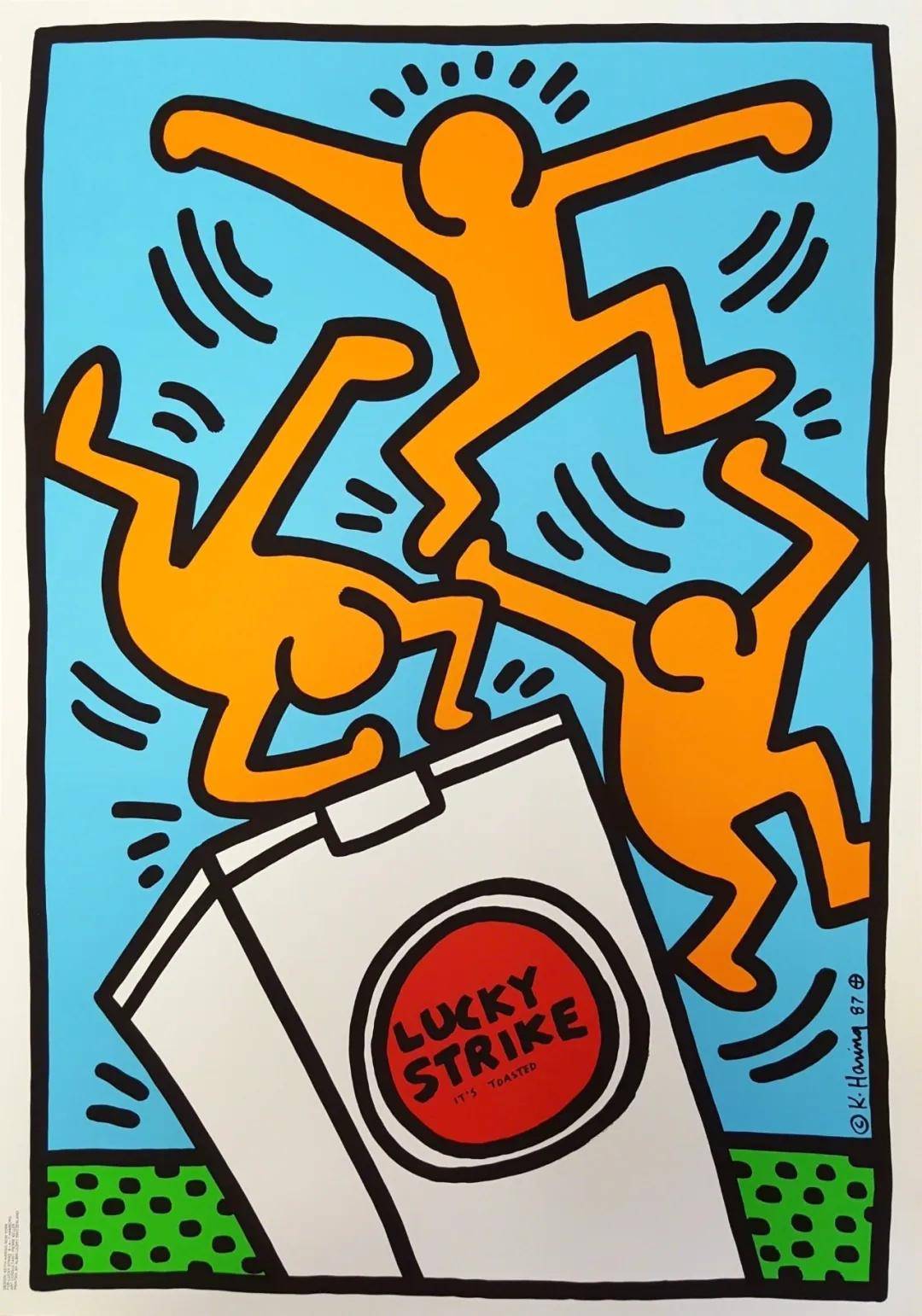 街头涂鸦艺术之父波普艺术代表艺术家之一凯斯・哈林 keith haring