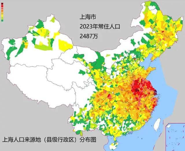 人口密度热力图图片