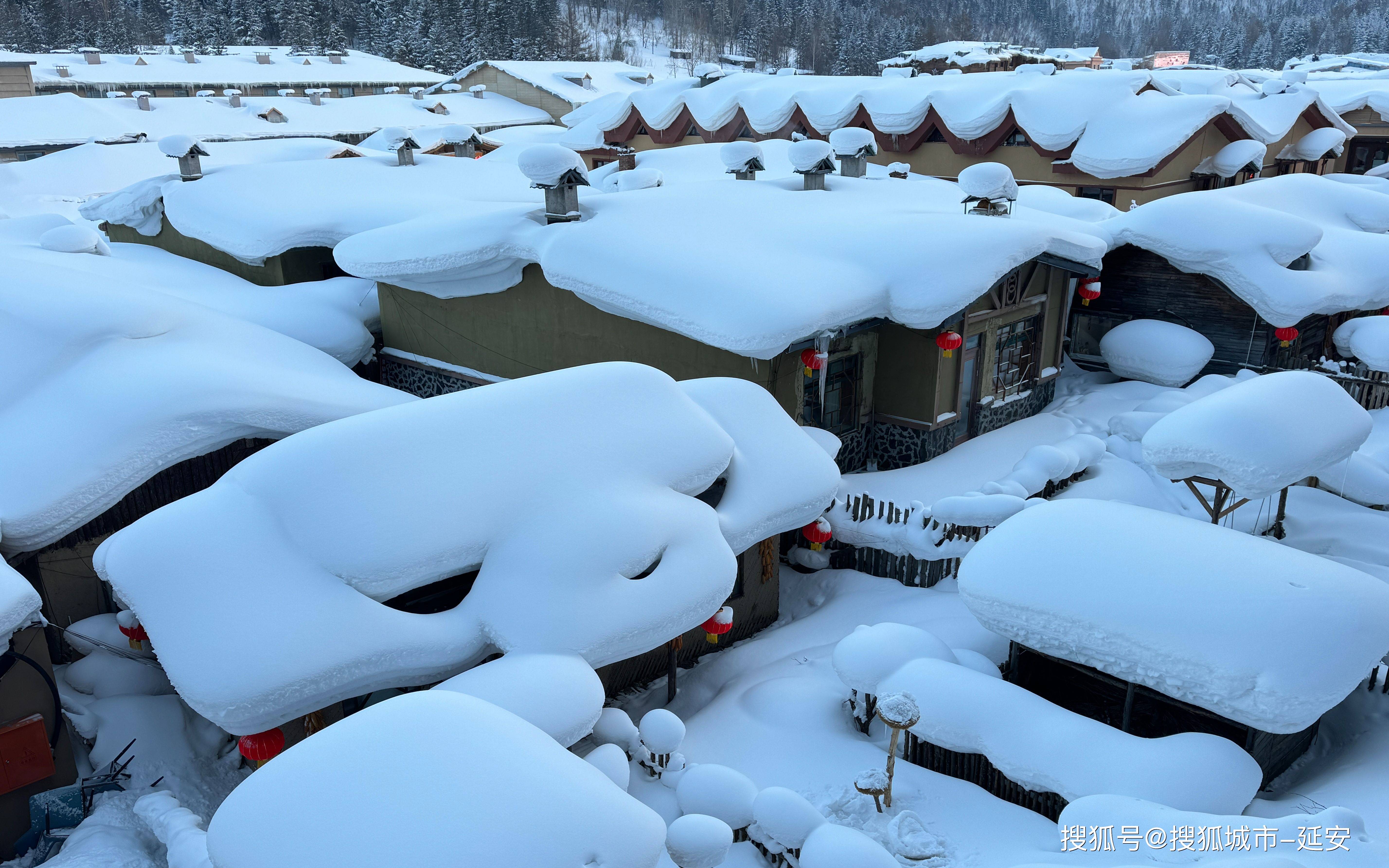 鞍山雪乡图片