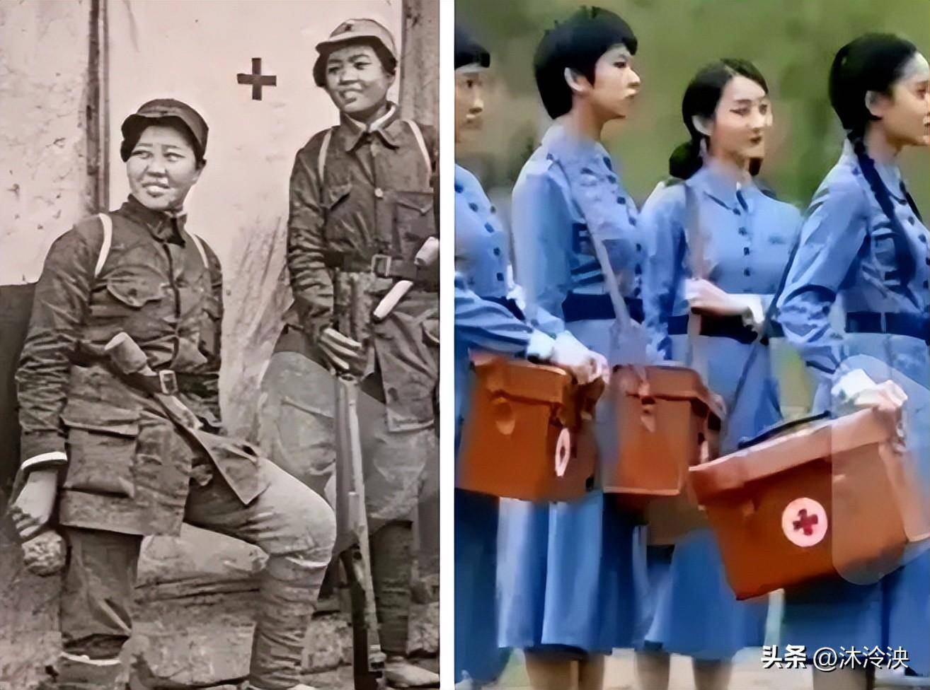 嫌弃白面饼,这些矫情的抗日神剧,让人一言难尽_女兵_八路军_鬼子