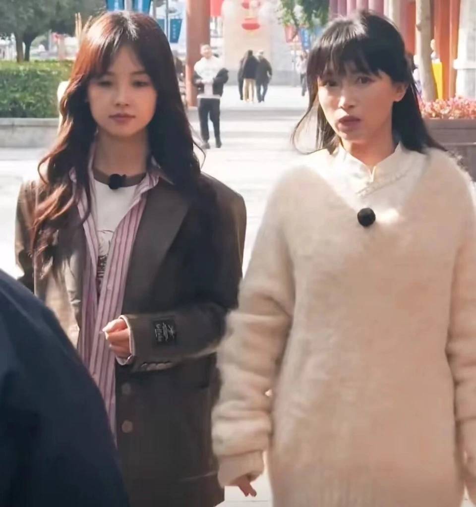 王冰冰,李子柒同框录节目,网友:这