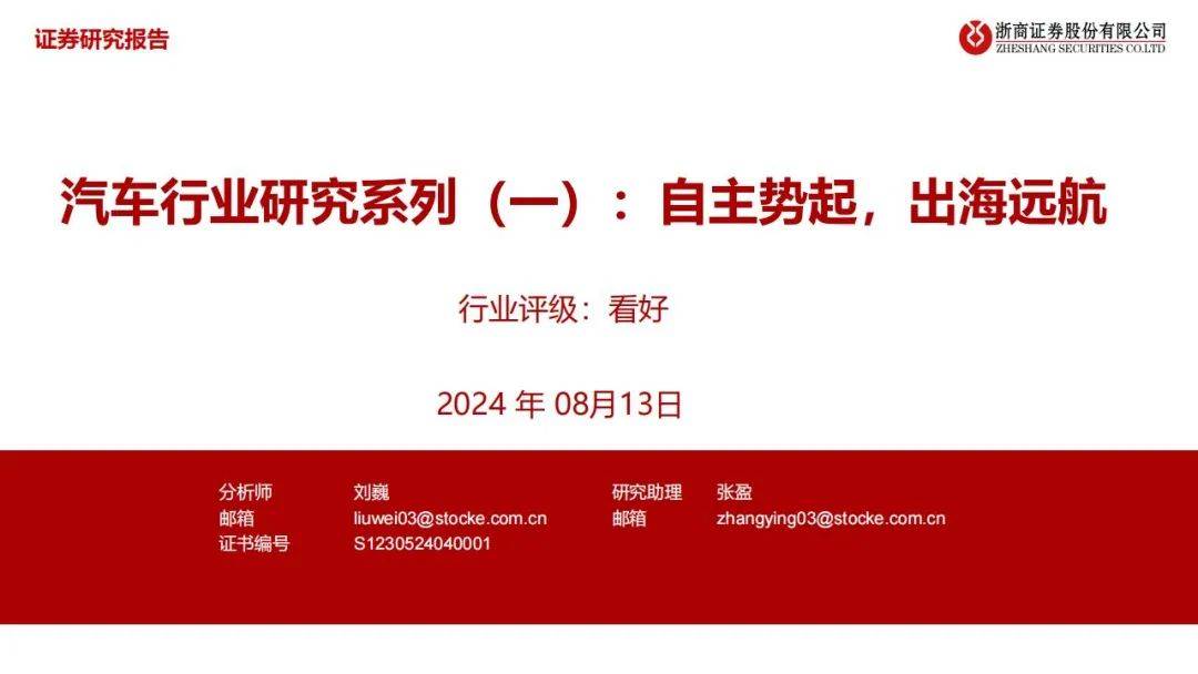 2024年全球汽车市场特征有哪些方面？全球与中国汽车行业研究报告