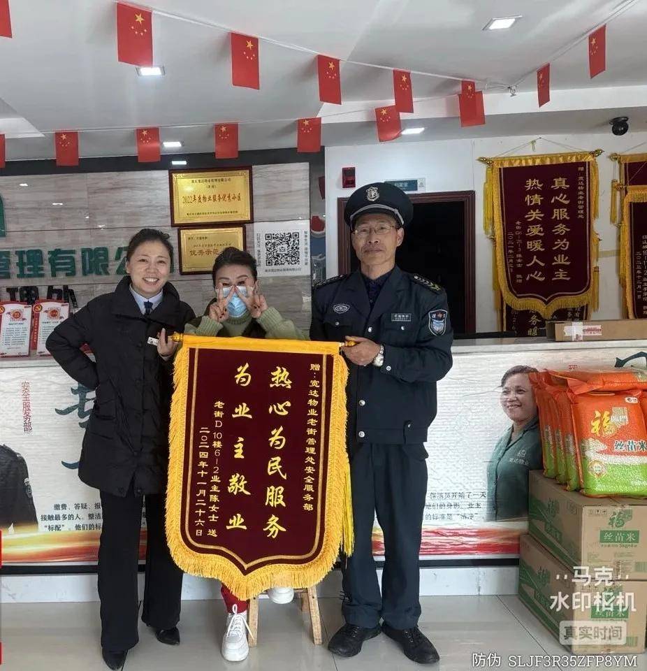 送保安锦旗的词