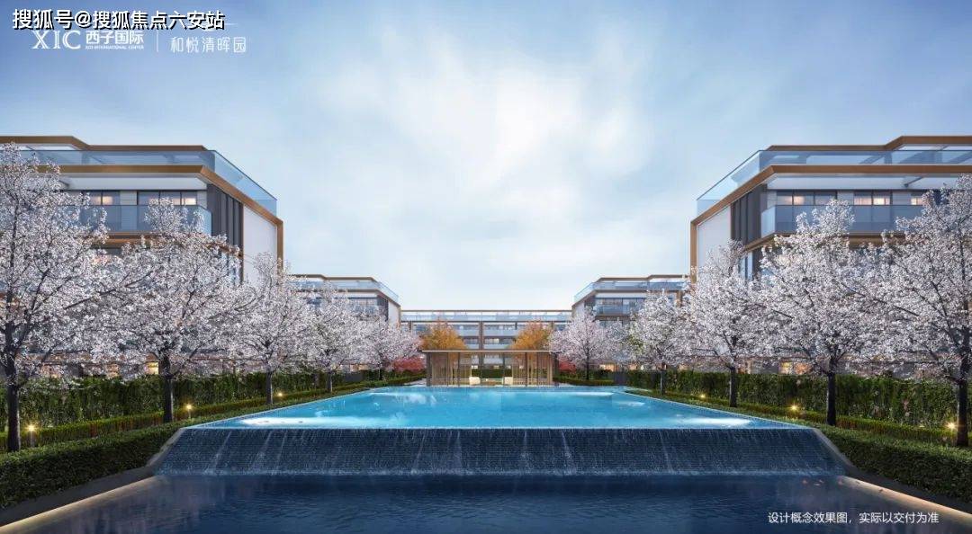 杭州余杭和悦清晖园叠墅 —— 地铁800米！露台+庭院+地下室！未科600万级精装叠墅！_空间_园区_中轴线