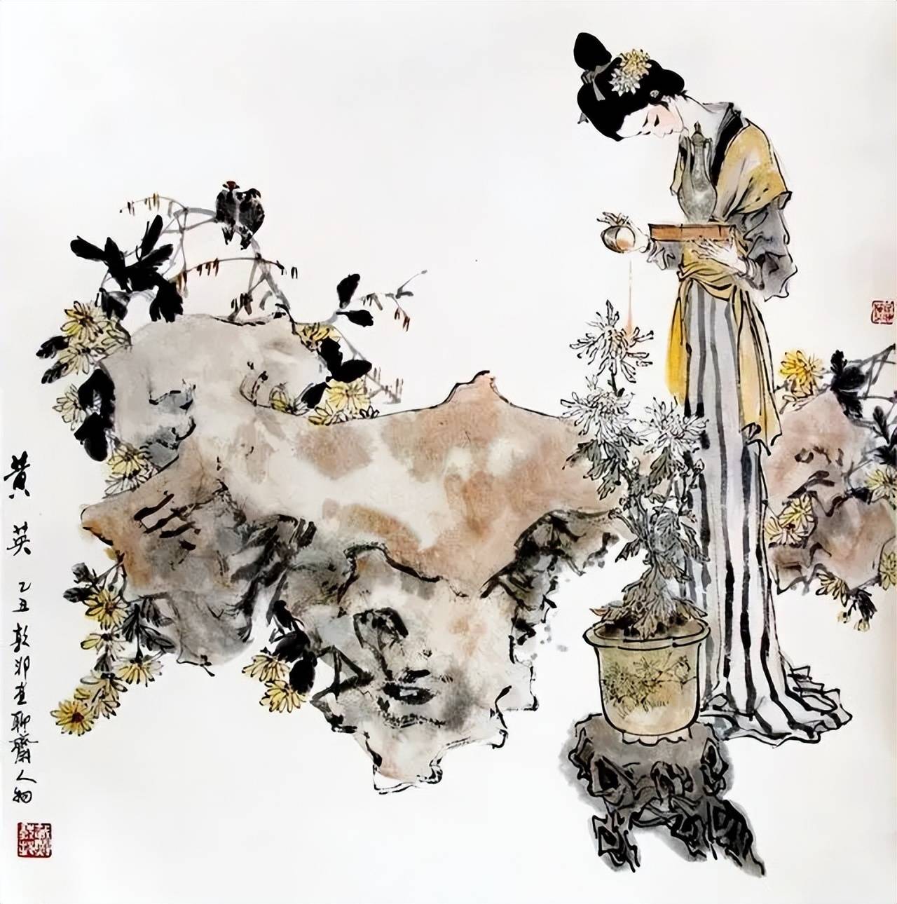 分享几幅戴敦邦《聊斋志异》的人物画,寓神于形,形中求神!