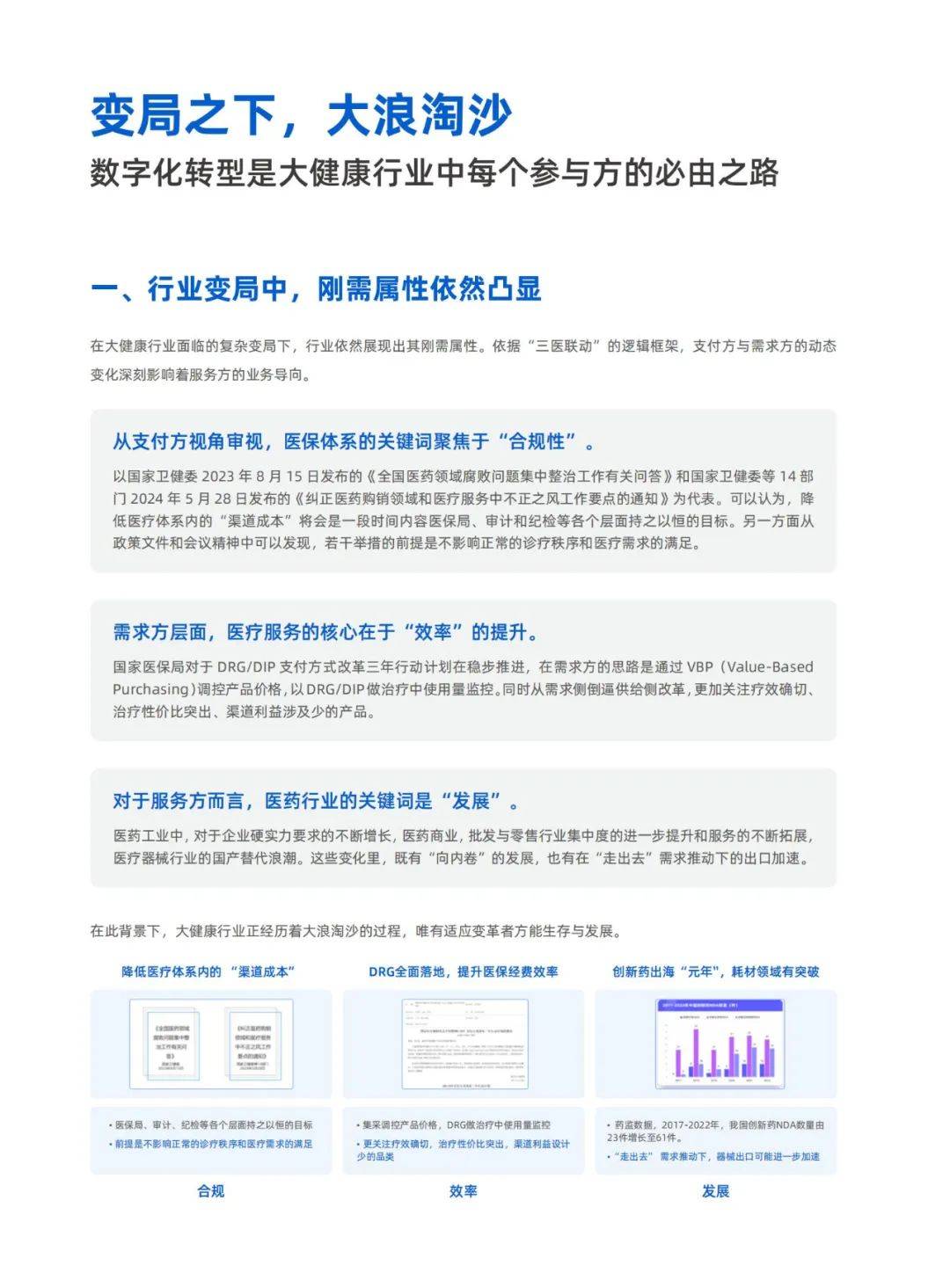 帆软：2024年健康行业数字化转型的实践路径，成功转型案例分析