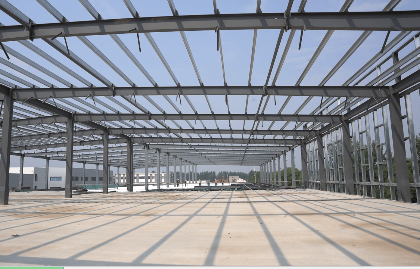 钢结构厂房仓库建筑房屋车间框架楼的结构与优点