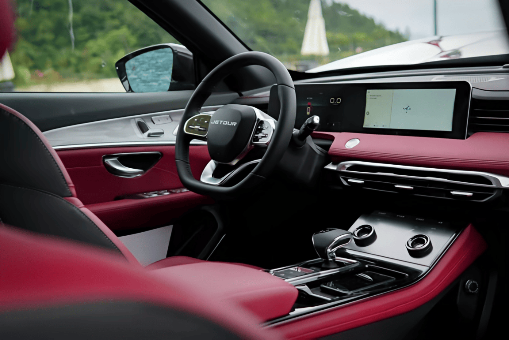 轻盈精准操控,捷途x70 plus的优秀握感捷途x70 plus采用简洁明快内饰