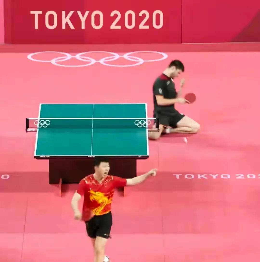 马龙与奥 世界杯乒 乓球赛场相关图片2