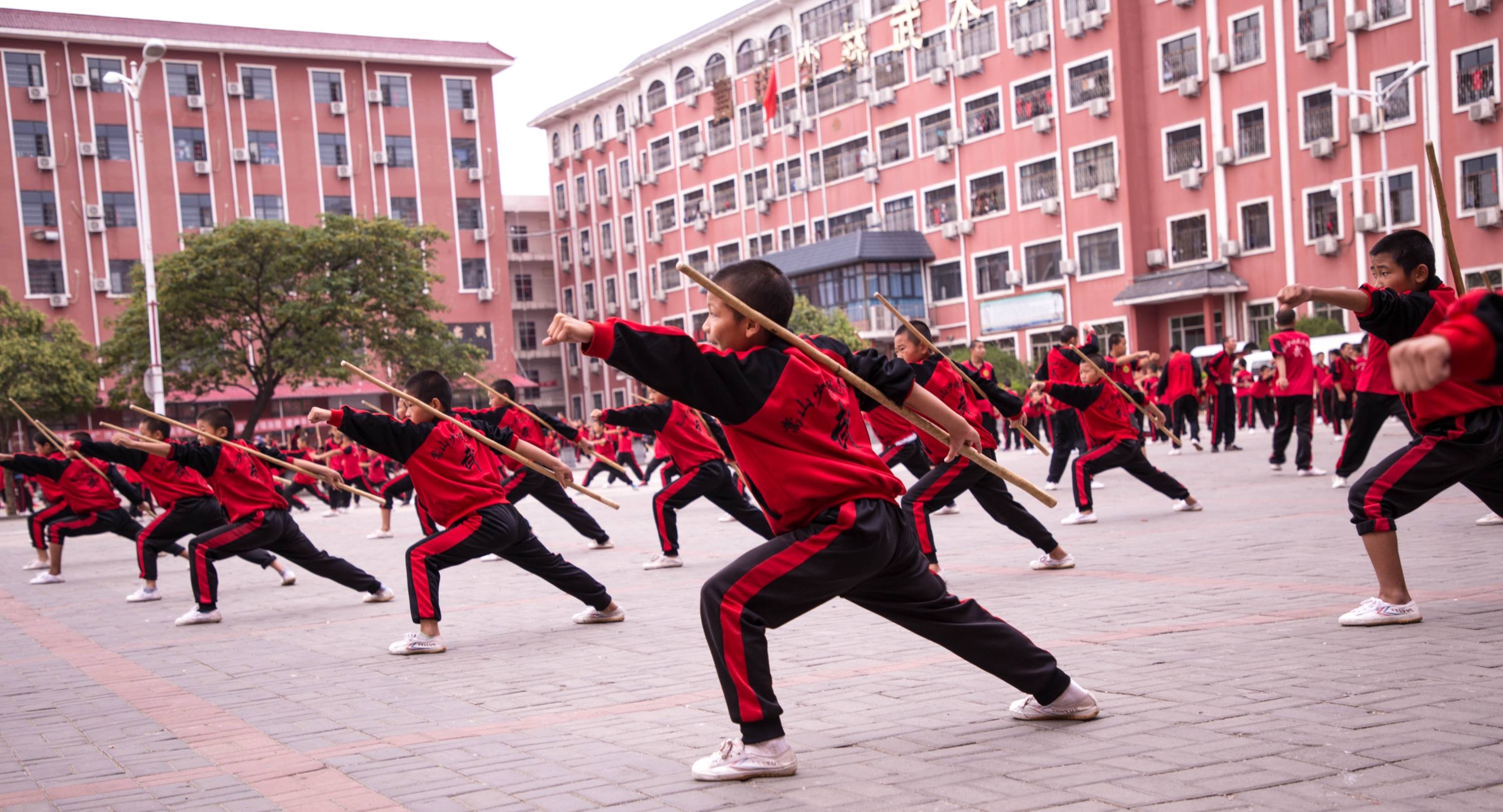 河南口碑武校探访:登封嵩山少林武术学校彰显实力