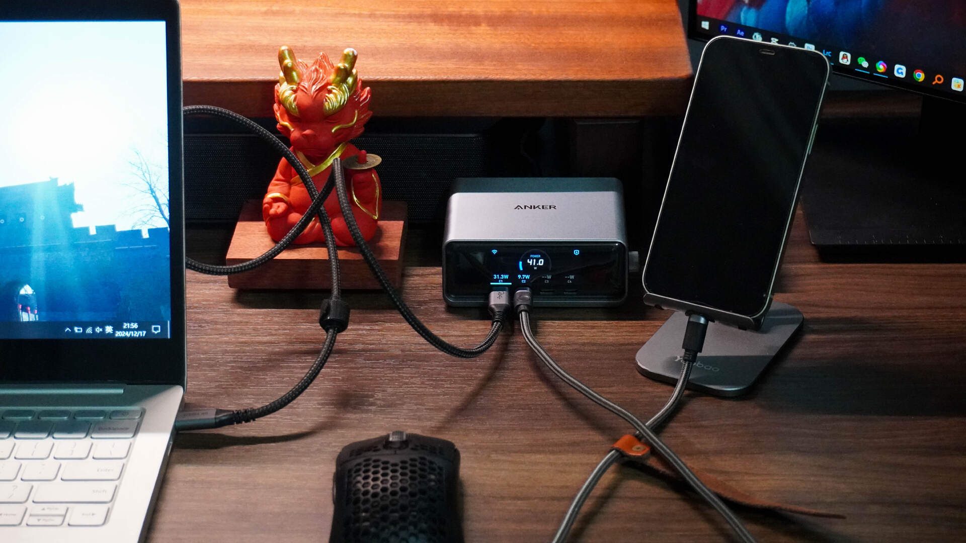 安克创新突破！Anker Prime250W桌面充电器，输出功率随心调