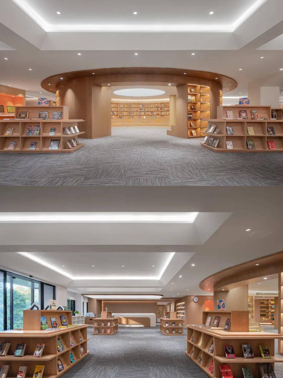 图书馆改造新篇章:打造圆融阅读的方圆天地!