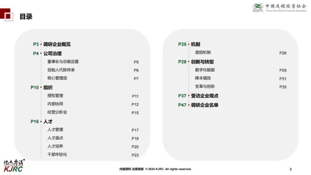 2024年连锁企业组织能力研究报告，核心管理层是企业中最关键群体