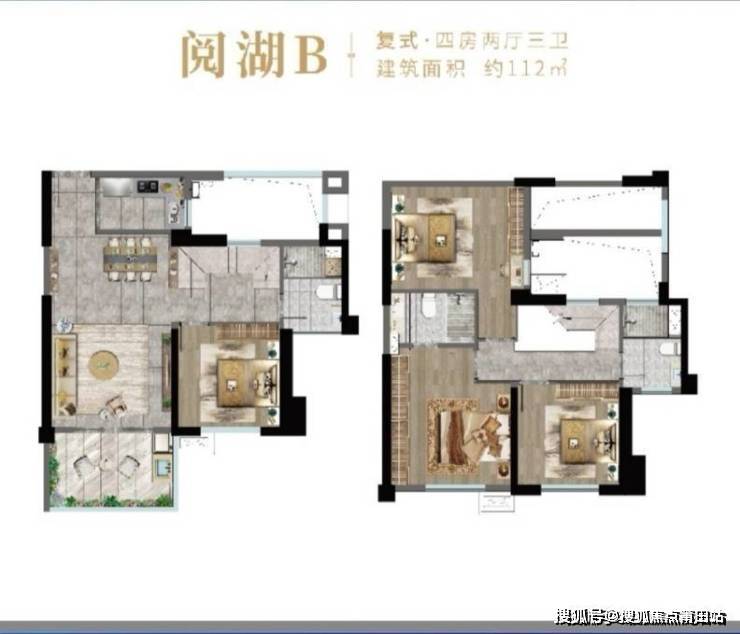 福清君安公馆户型图图片