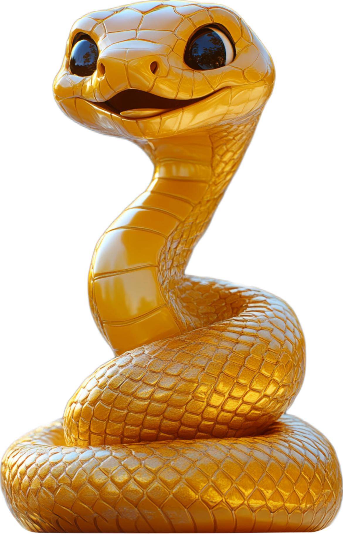 金色的鳞片在阳光下熠熠生辉,仿佛每一片都承载着无尽的希望与梦想