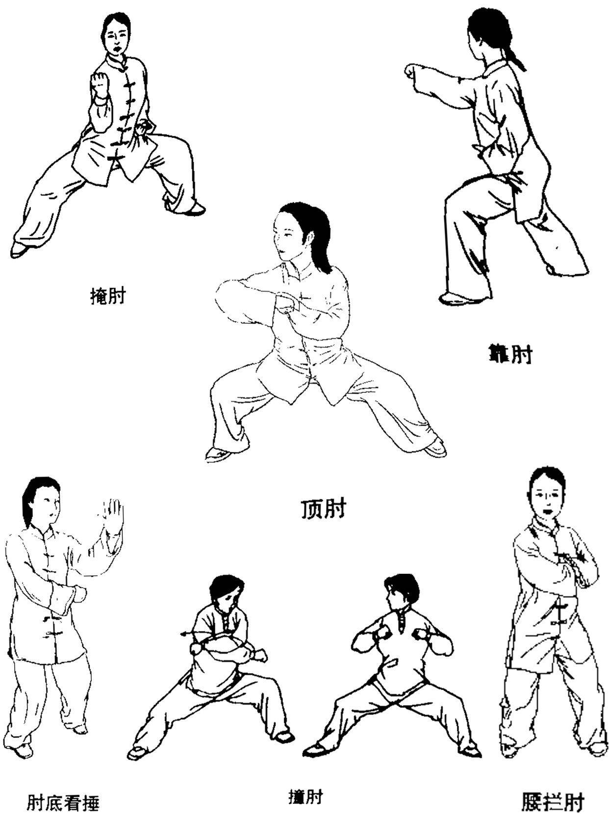 宁愿挨十手,也不挨一肘杨丽太极拳知识大全