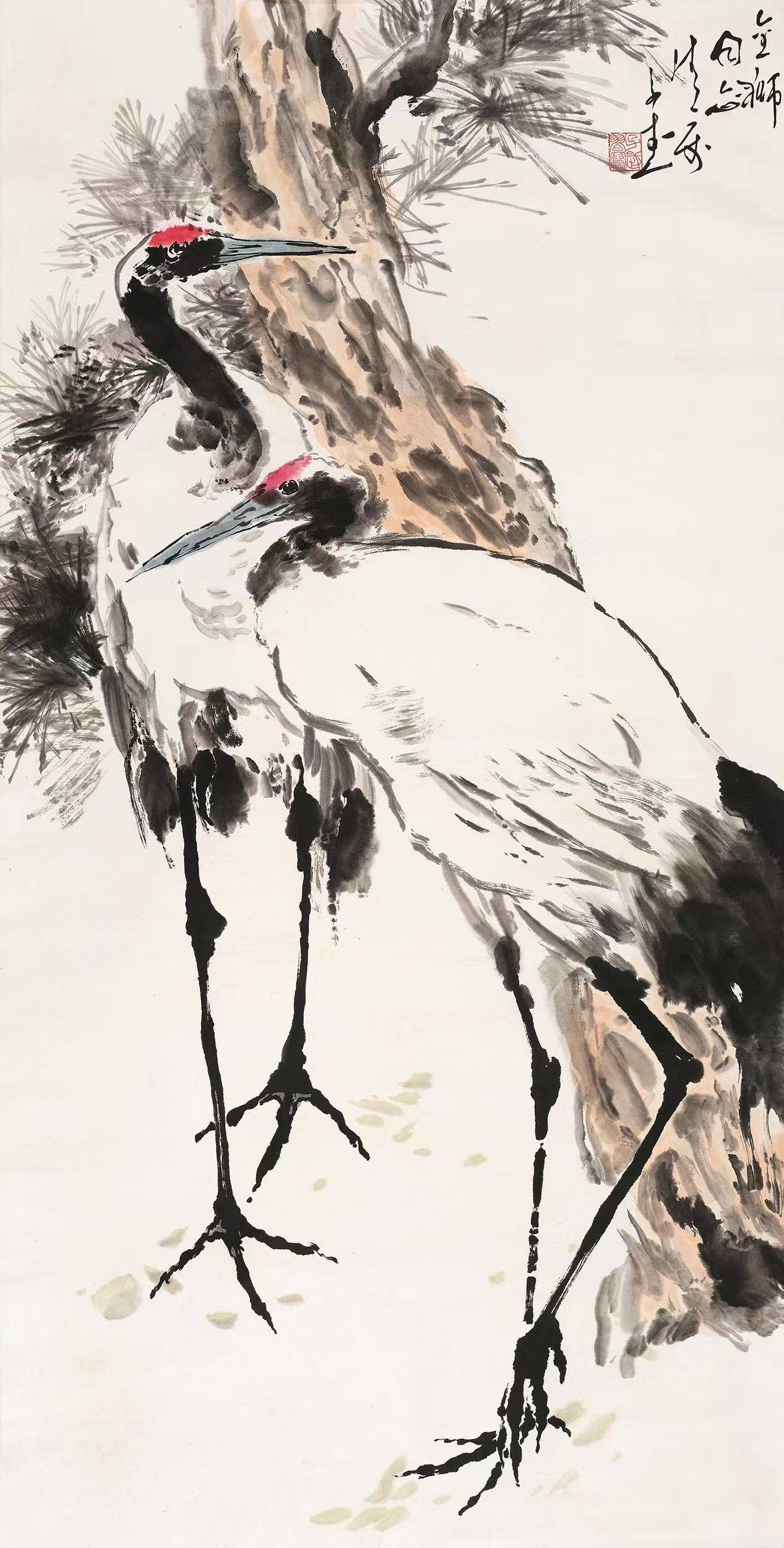 王雪涛和王子武的鹤有什么区别?