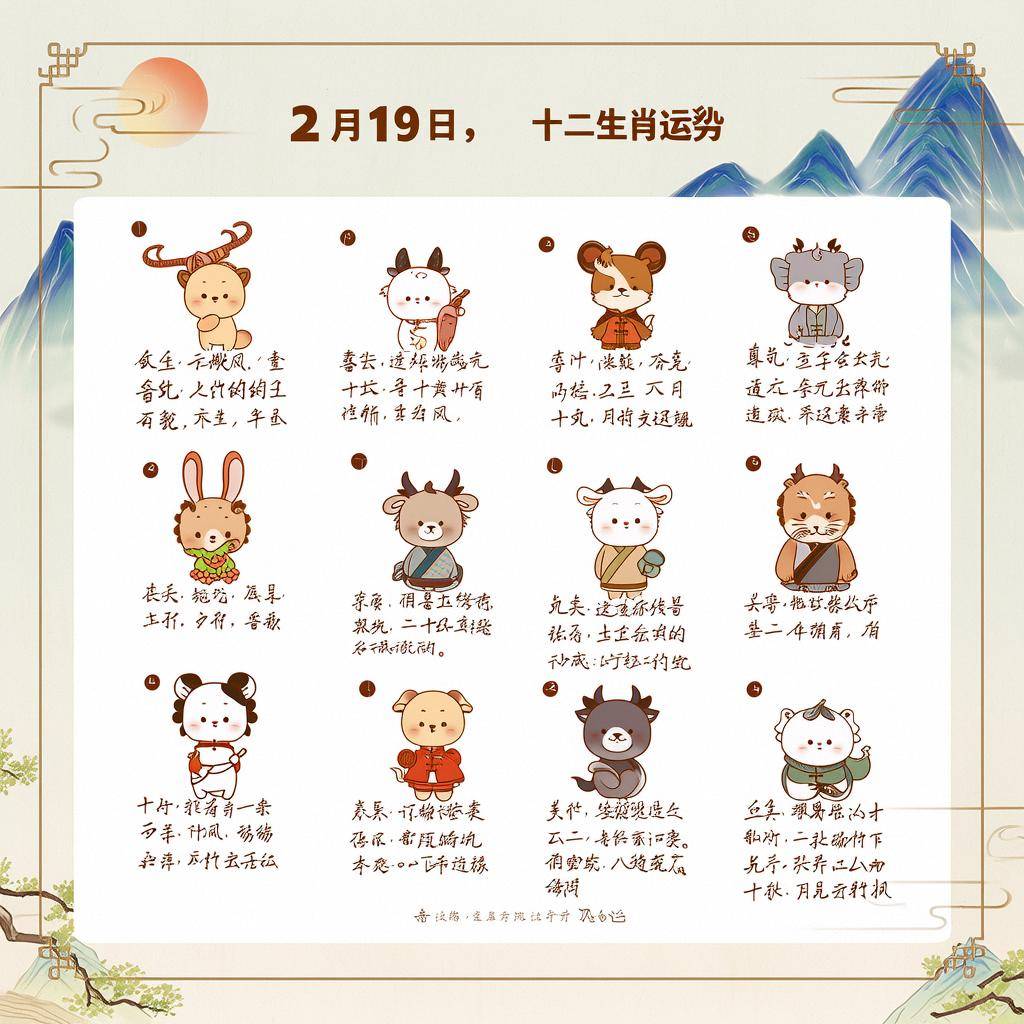 十二生肖的每周运势图片(十二生肖本周运势大全)