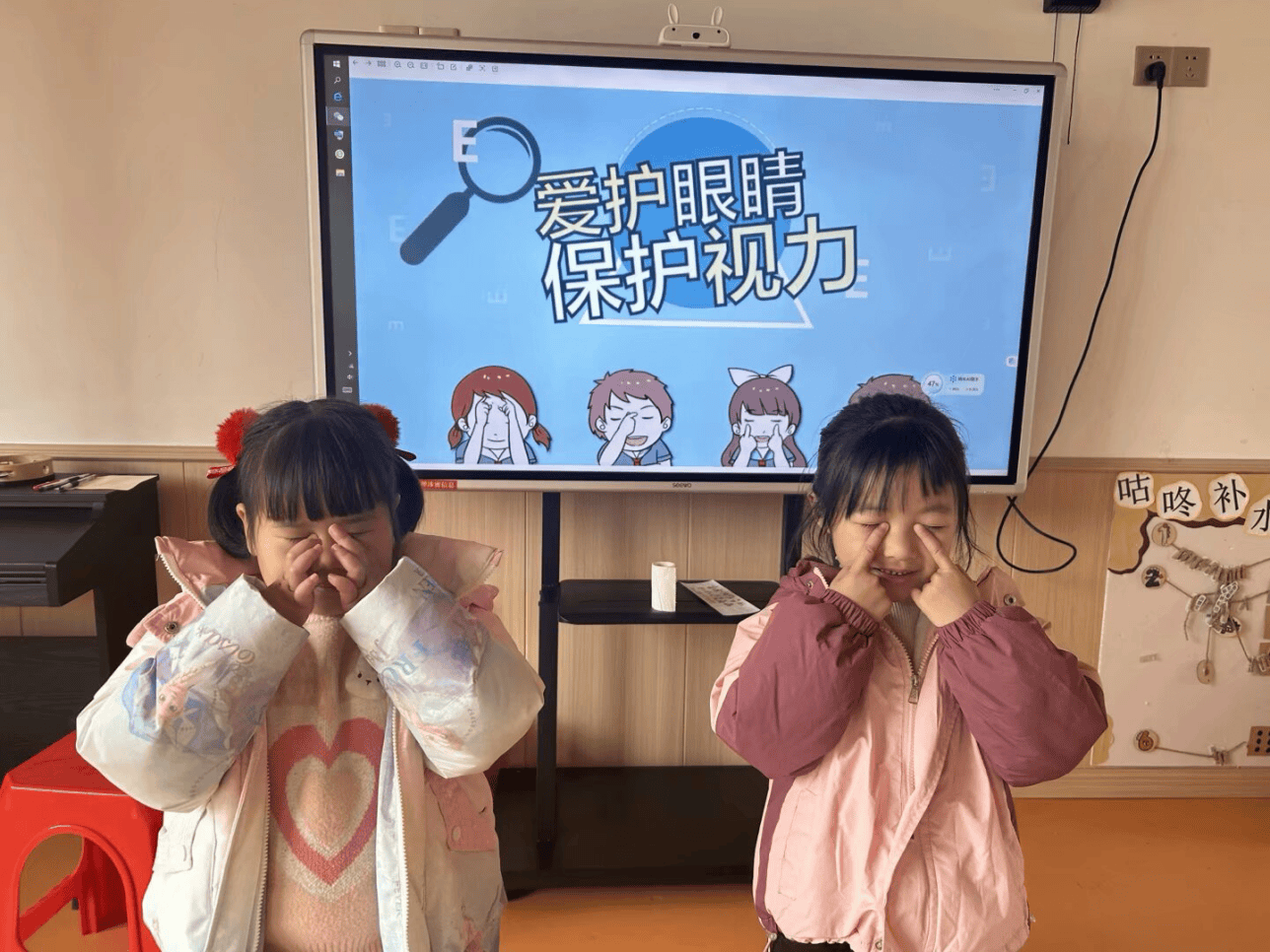 寻乌县城南幼儿园:呵护眼睛,从小做起