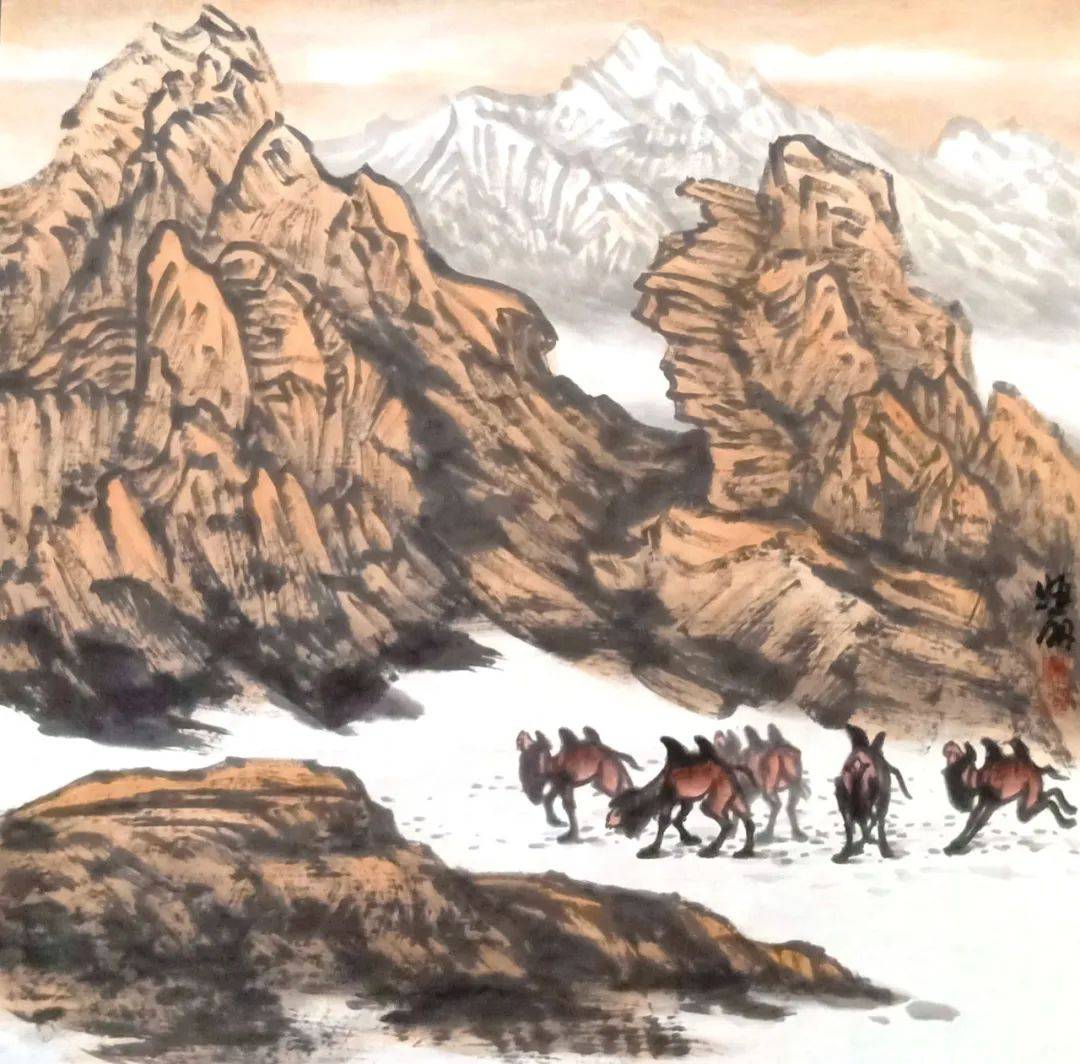 新疆丝路书画院女书画家"庆三八"作品微展