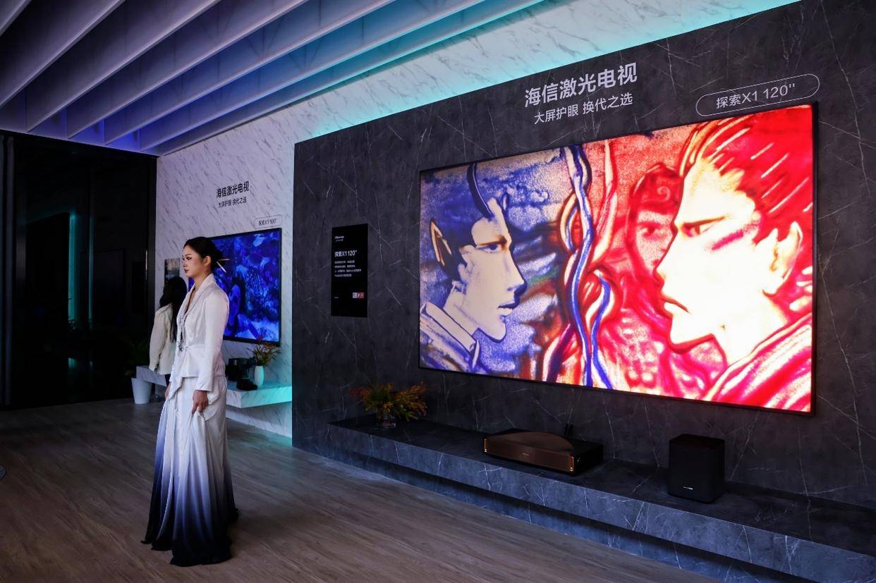 2025AWE：海信激光电视探索X1，开启家庭娱乐新时代，海信探索X1：AWE展上重新定义家庭娱乐边界