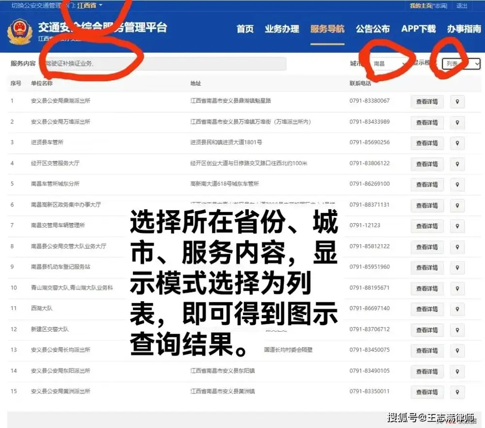 图1 交管12123官网查询页面