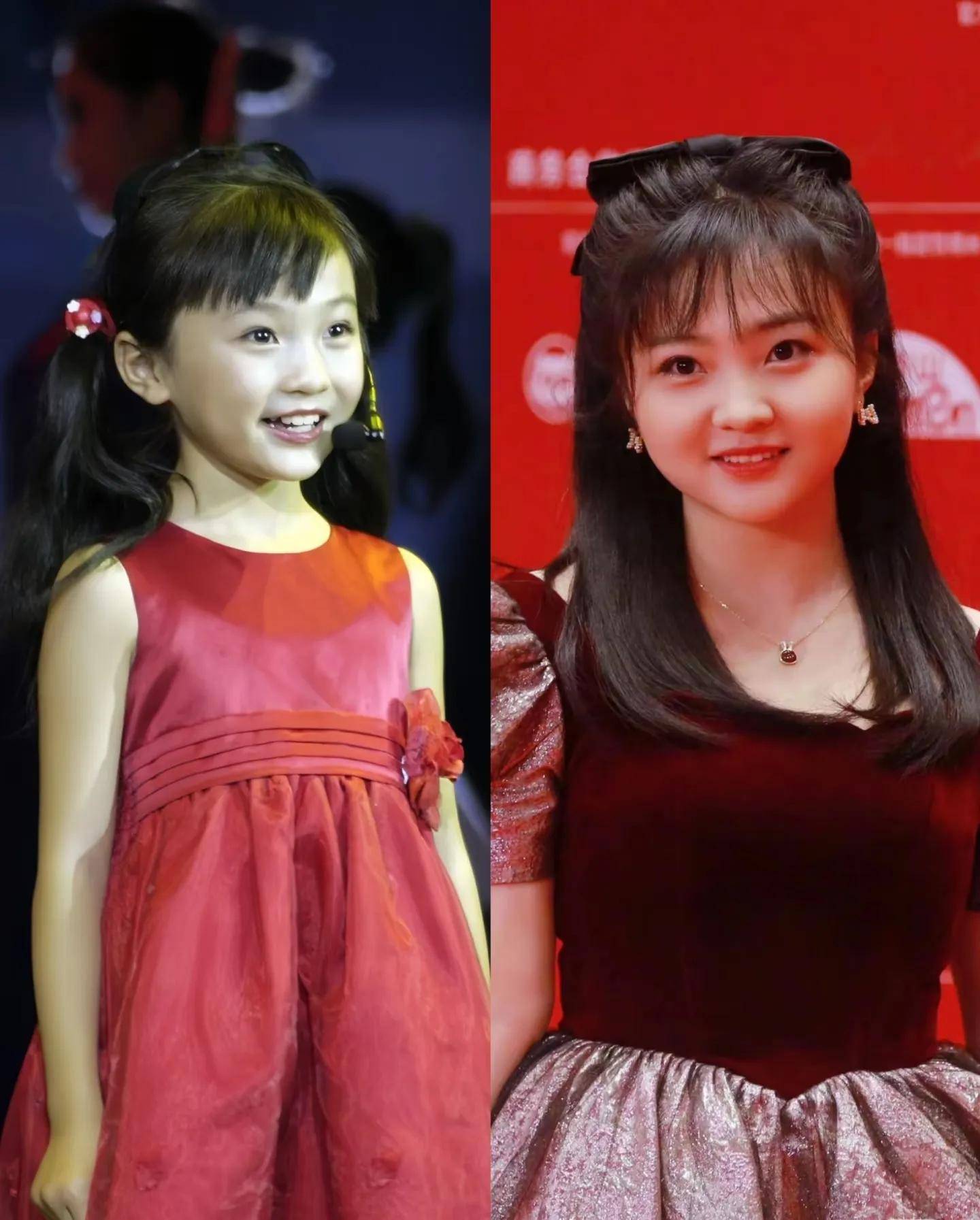 还记得那个红遍全网齐刘海西瓜头的小女孩吗?长大却被嘲灵气消失