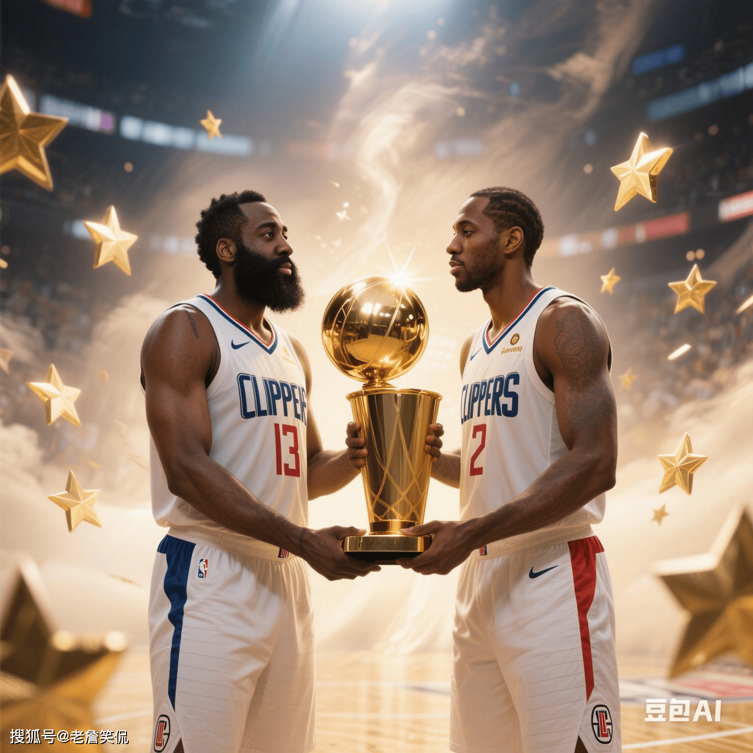 为了追逐总冠军,哈登在2021年转投布鲁克林篮网队,与凯文·杜兰特和