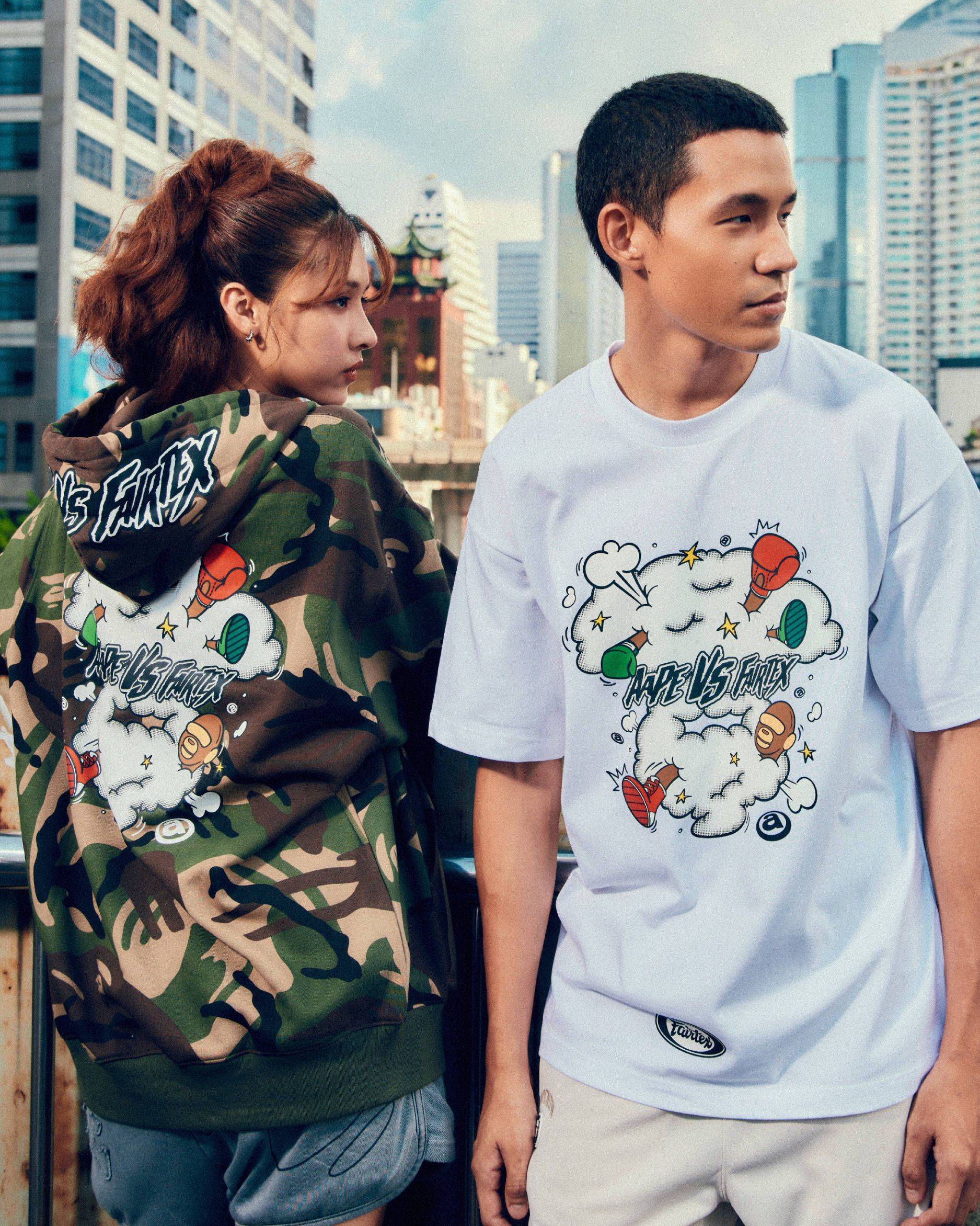 aape × fairtex联名系列,相遇街头擂台