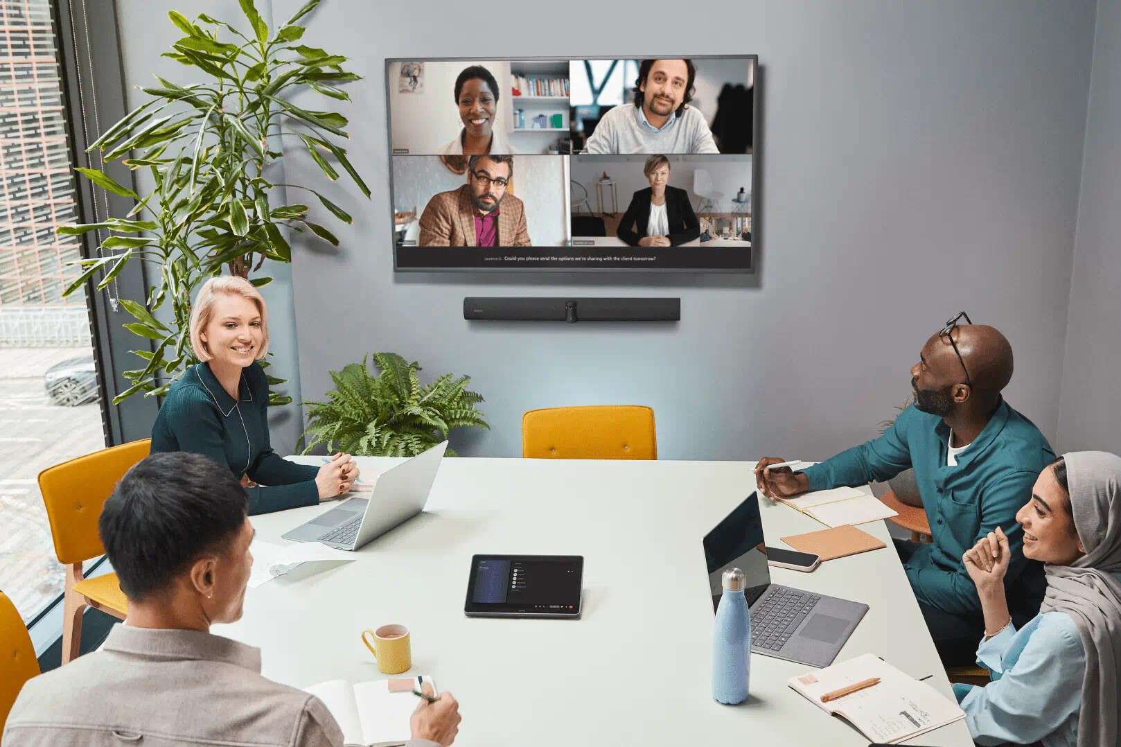 jabra捷波朗 panacast 40 vbs,聚焦小型会议室智能会议体验