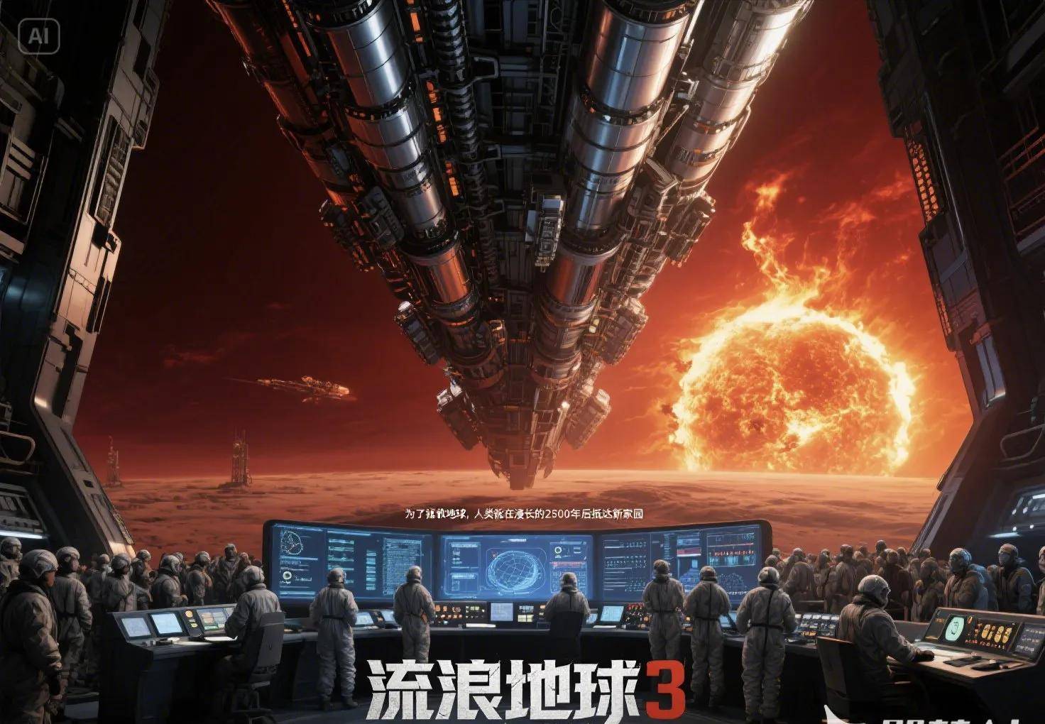 《流浪地球3》开机,吴京,沈腾破次元合作,2027大年初一上映