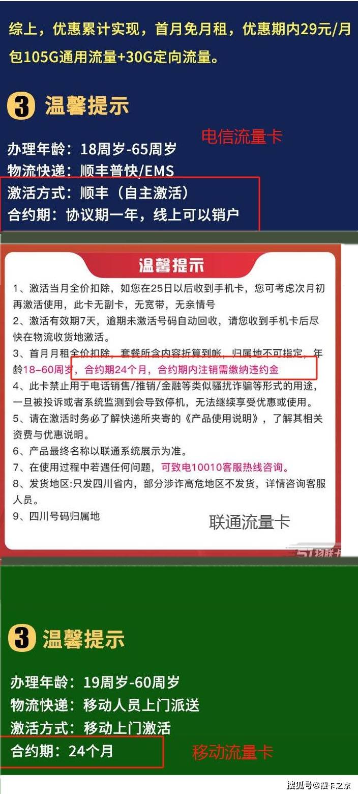 怎么看流量卡有没有合约期，流量卡合约期怎么看？_搜狐网