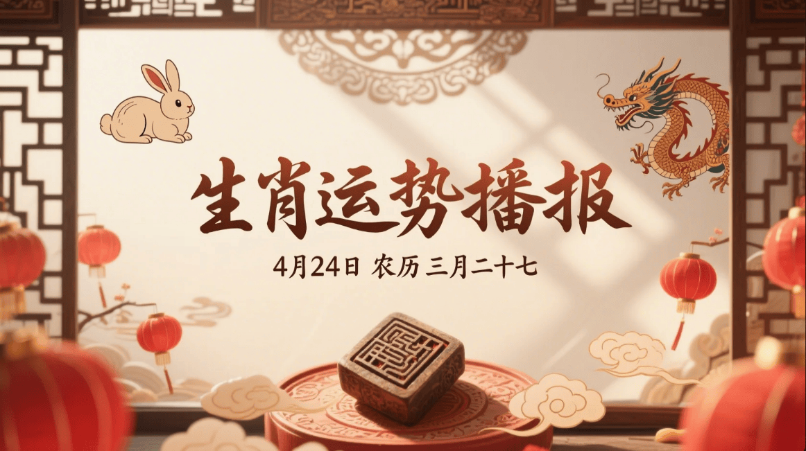 今日4月24日生肖运势(今日4月24日生肖运势查询)