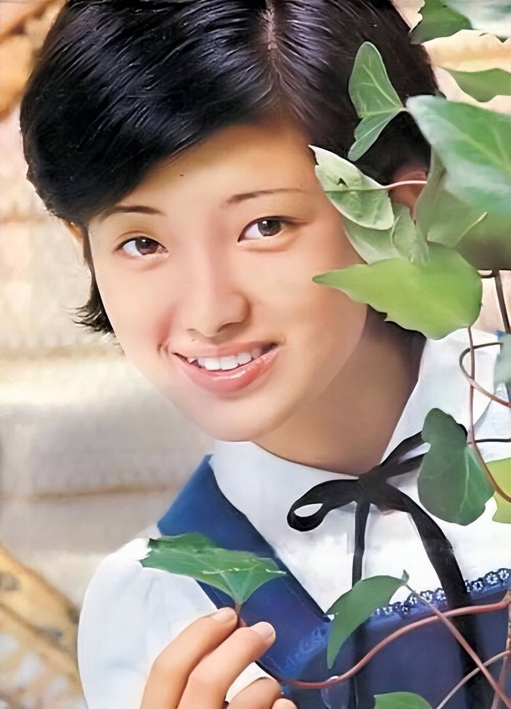 "樱花女神"山口百惠,风华绝代的青春,优雅依旧的时光