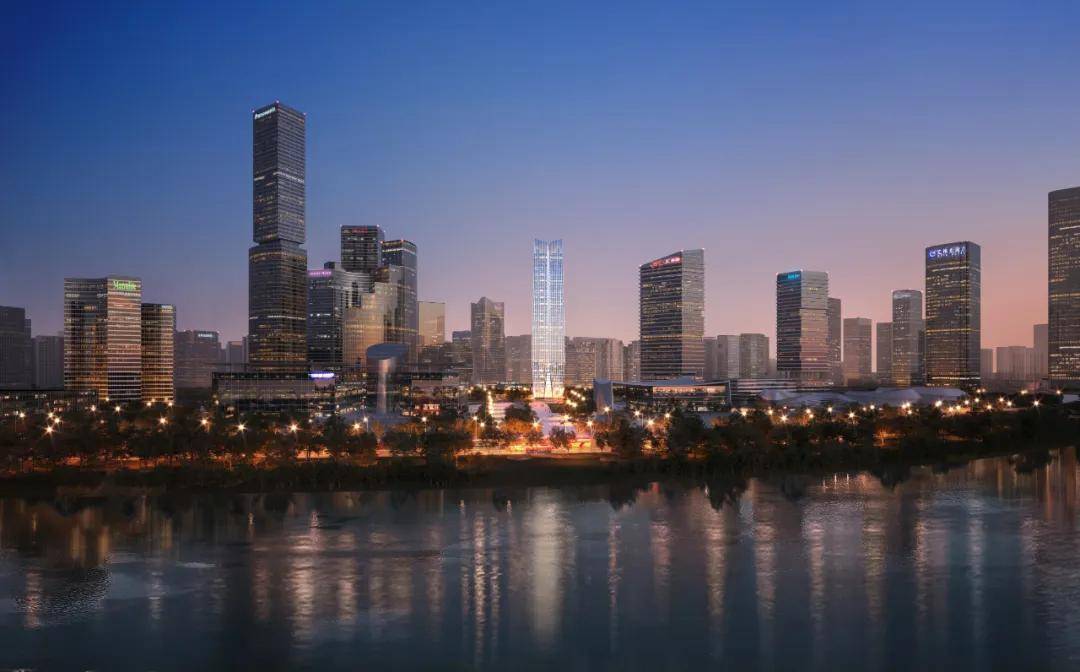 温州滨江cbd超高层"云筑大厦"结构封顶