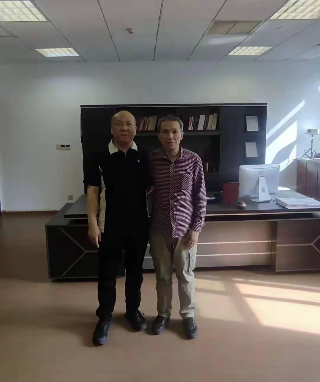 朱明:调研访问中国老龄事业发展基金会乐龄公益基金苏利青主任