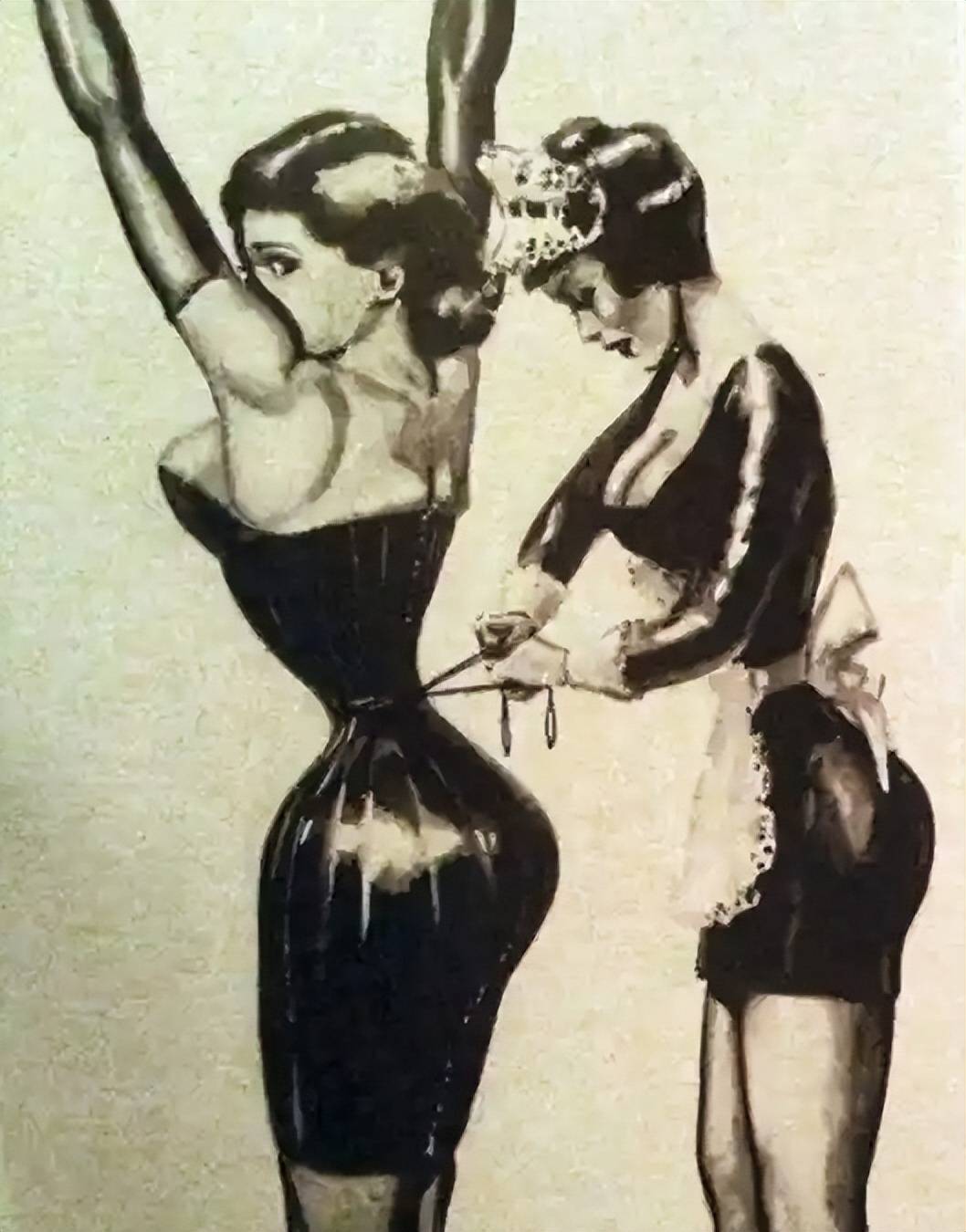 古代中西封建毒瘤:中国的裹脚,欧洲的束腰,相比之下束腰更残忍