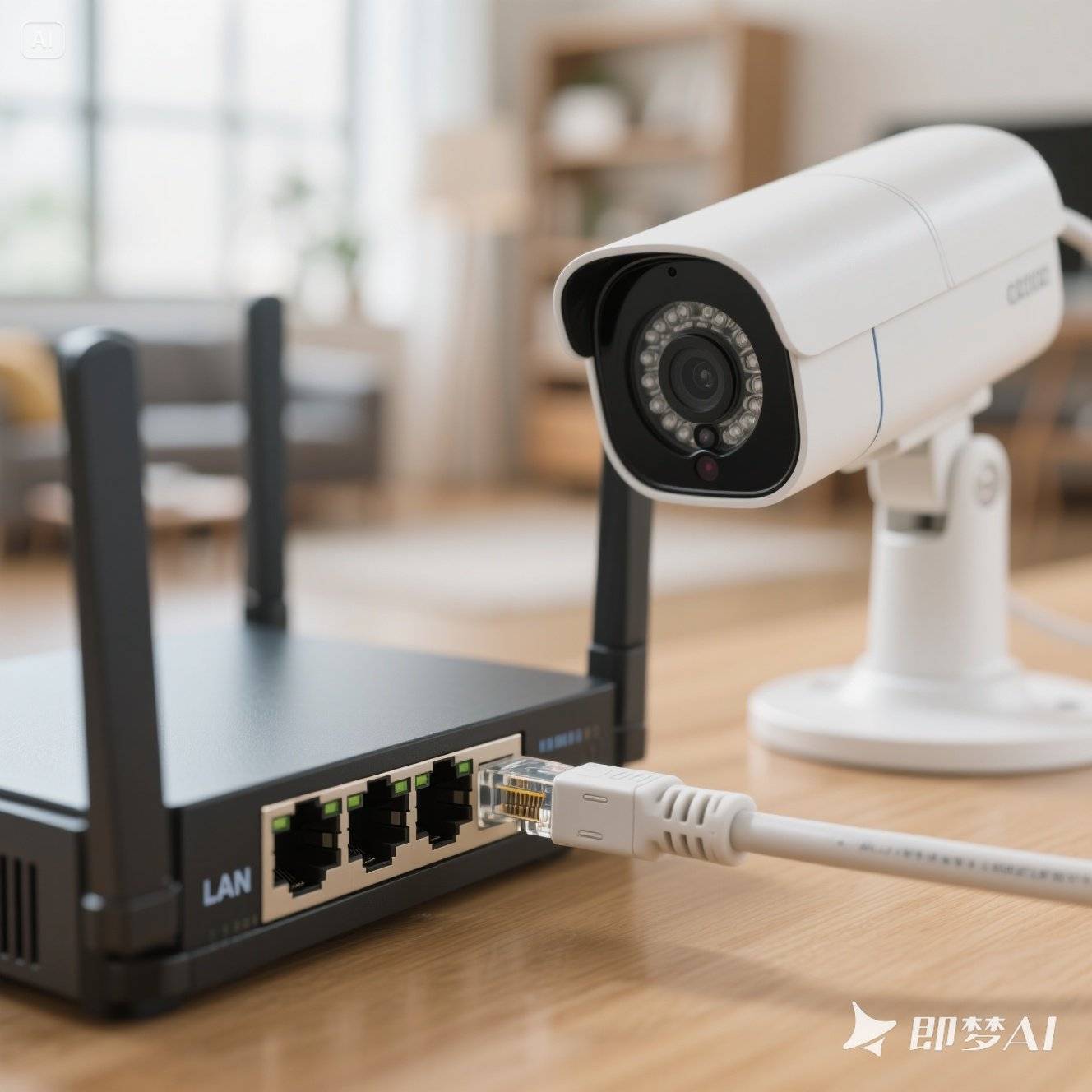 摄像头如何连接路由器:轻松掌握安全监控第一步