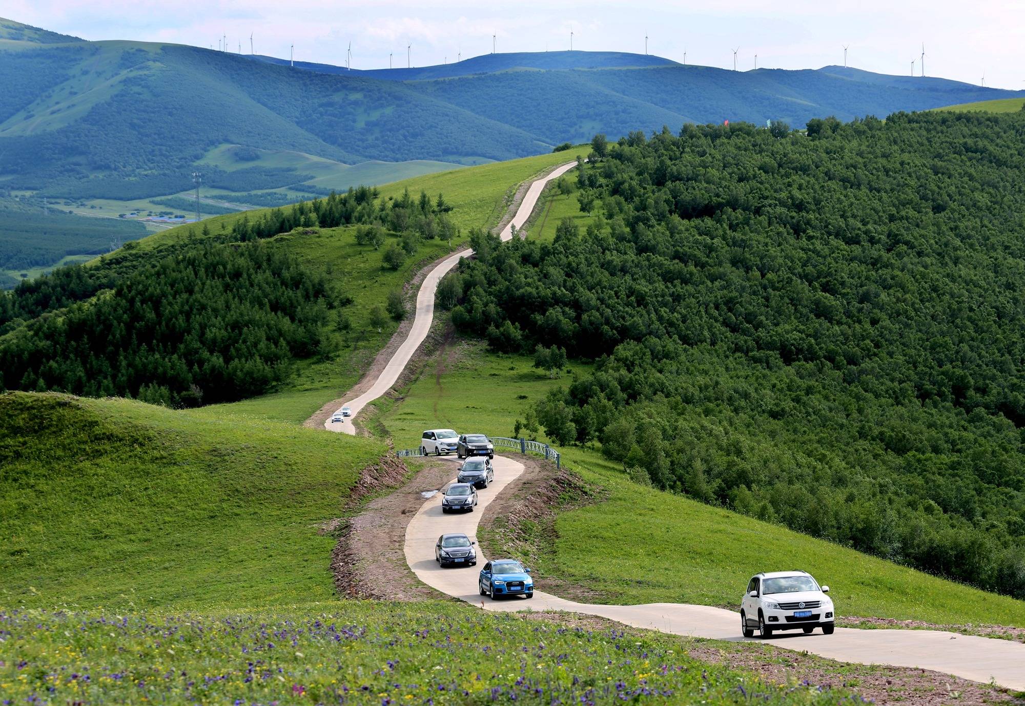 承德坝上百里天路,北京自驾3h的"阿勒泰",夏季的一处避暑天堂