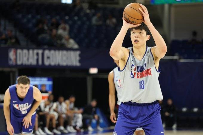 NBA官方预热：杨瀚森有望成第九位中选的中国球员