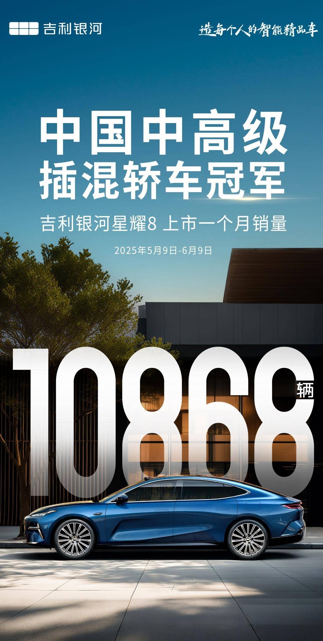 吉利新车卖爆了！车长超5米，1个月甩出10868台，限时11.58万起