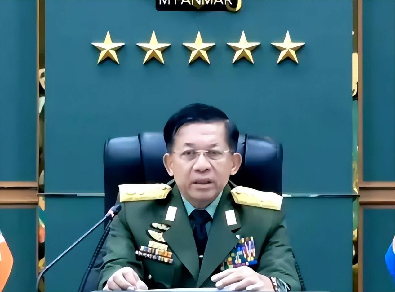 缅甸大将敏昂莱:推翻昂山素季,心怀"总统梦"的政变枭雄